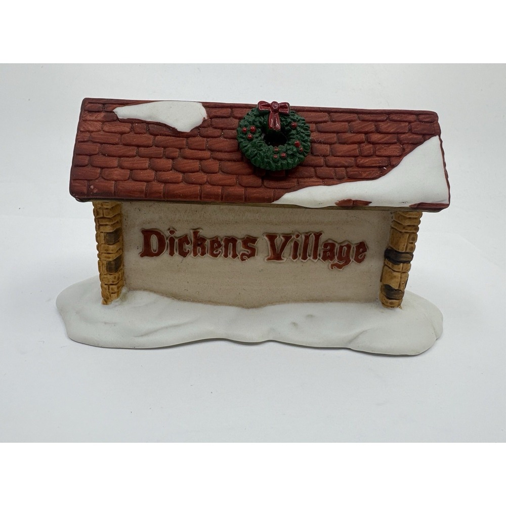 Dicken's Village Sign Department 56